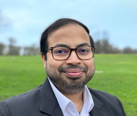 Headshot of Arijit Mukherjee in Cassiobury Park